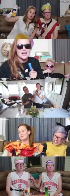 mamrie:  youtubifying:  Tyler Oakley and Mamrie Hart collabs