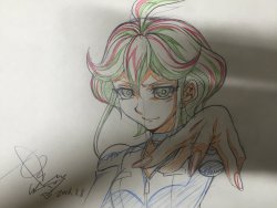 reverseinverse:  Arc-V animation director Noh posted these sketches