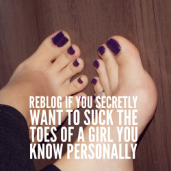 sexytanfeetz:And several I don’t know personally !