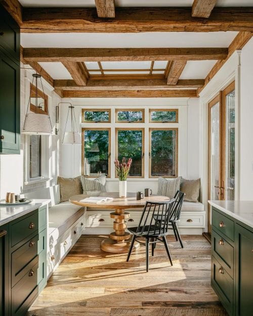 home-deco-ideas:  This breakfast area in Palo Alto [1080x1350]