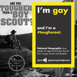 glaad:  Tell National Geographic Channel that a #ToughScout can