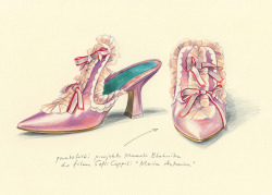tooyoungtoreign:  Shoes designed for Marie Antoinette (2006)