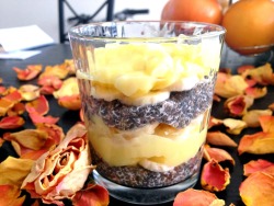 lucysweatslove:  Enjoying breakfast this morning. Chia seed pudding,