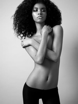 crystal-black-babes:  Jordan Richardson - Skinny Nude Beauty