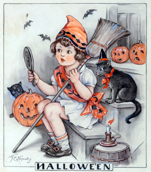 thebristolboard:  Happy Halloween! Original cover illustration