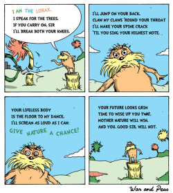 dumbass-bitch-disease:  warandpeas:  The Lorax  Honestly he probably