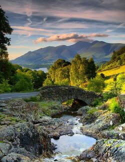  Ancient, Ashness Bridge, Lake District, England photo via vesna
