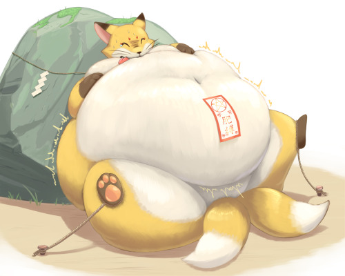 Charm of the Weight GainArtist:  Roppu   On FA    On Twitter