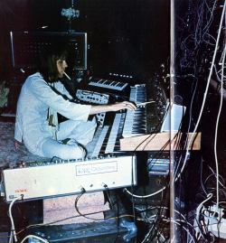 electripipedream:Klaus Schulze of Tangerine Dream from Best magazine,