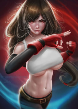 lolliedrop:    TIFA Lockhart fanart :)  http://lolliedrop.deviantart.com/art/TIFA-Lockhart-Final-Fantasy-668201774Thank