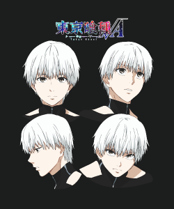 l0verseyes:  Kaneki Ken character design for Tokyo Ghoul √A