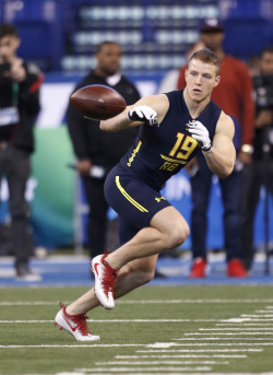 jacobdaniel1987:Running Back Christian McCaffrey.  One heck