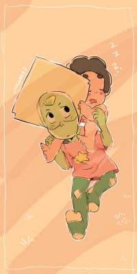 stick2mate:  Peridot just found a way to baby Steven to sleep