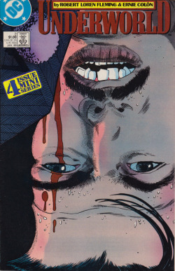 Underworld #2 (DC Comics, 1988). Cover art by Ernie Colon.From