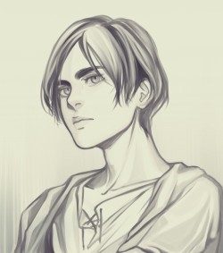 turulilla: I drew Eren again <3