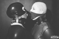 vikavonschlitz:  Vika von Schlitz: Forced rubber-kisses. Photo: