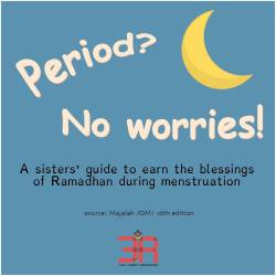 islamic-quotes:  PERIOD? No worries! :)A sisters’ guide to