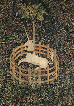 the-cinder-fields: The Unicorn in Captivity (from the Unicorn
