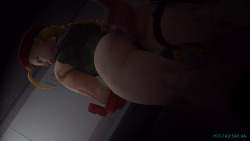 dirtyhentaiforeva: Street Fighter - Cammy : Vaginal massage Animation