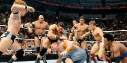 rwfan11:  Cena’s 7 man gangbang! …. oops!, I mean the Nexus