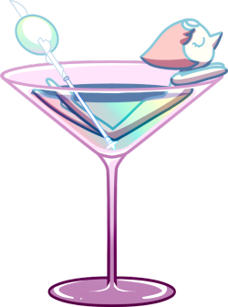 fruitdogrogue: Pearl Martini and two random potions