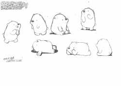 wedrawbears:  Some early development sketches from the first