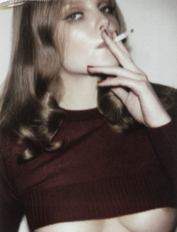 labsinthe:  Eniko Mihalik photographed by Ezra Petronio