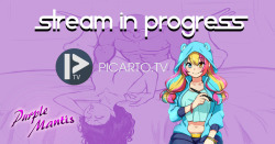 (via Picarto.TV - Purplemantis’ Channel) More rough layout