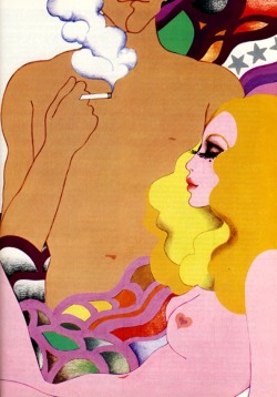 americanapparel:   Cosmopolitan magazine, July 1972. Illustration