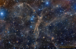 capturingthecosmos:  A Dust Angel Nebula via NASA http://ift.tt/1QCgbtZ