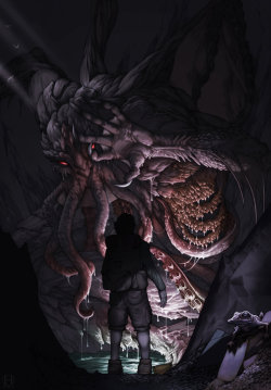 yogsothothery:The Elder God by Gido