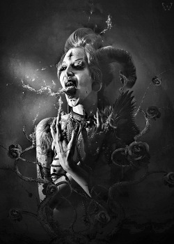 whitesoulblackheart:  Devil’s Lament by Essilou-ArtFor my