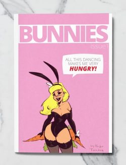   Bunnies - Magazine Mockup SketchHow many carrots can satisfy