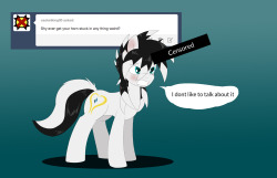 taboopony:  Shy Courage: to this day I have no idea who glued