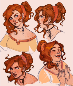 ruushes:somehow i’d never drawn portia b4 this week?? and now