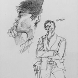 harkbus:  05/23/2016 | oh lord I have more stray doodles of Hannibal