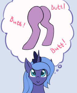 pony-butt-express:What’s on my mind.  Day two of art challenge