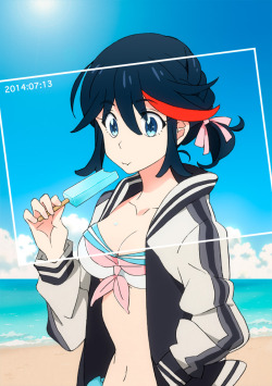 grimphantom:  Ryuko looks adorable XD  my love <3 <3 <3