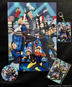 yoimerchandise: YOI x 2017 World Team Trophy Merchandise Set