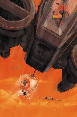 roguedameron:Phil Noto cover art for Marvel’s Poe Dameron #21,