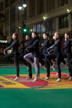radiocityny:  The Rockettes practicing for the 2014 Macy’s