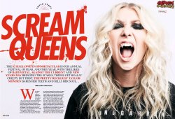 aneternityoflies:  The Pretty Reckless in the Kerrang Magazine