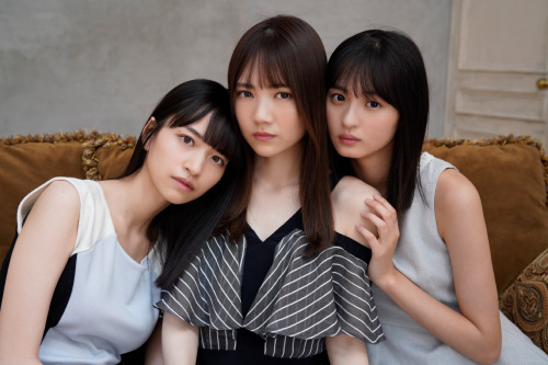 sakamichi-steps:  金川紗耶 + 田村真佑 + 遠藤さくら