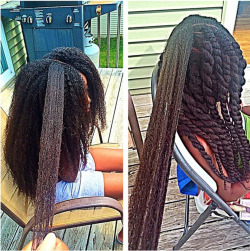 naturalhairqueens:  Yes this is her real natural hair grown from