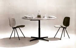 cereza-quartz: ’50 dinner date on S88 chair and T41 table by