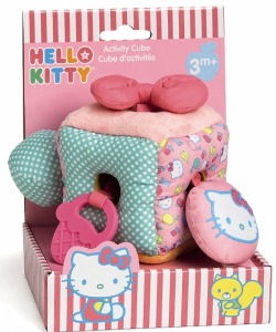 nursery-princess: Hello Kitty activity cube & soft baby blocks