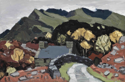 lawrenceleemagnuson:Kyffin Williams (UK, Wales. 1918-2006) Autumn,