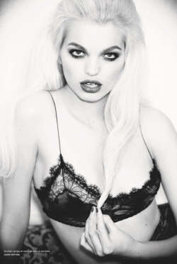 Daphne Groeneveld by Ellen von Unwerth for Numéro—issue 145—August