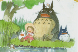  My Neighbour Totoro concept sketches. 