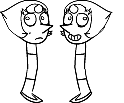 crystal-gem-pearl:  leg x2   no  why